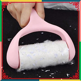 CÂY LĂN BỤI QUẦN ÁO HỒNG KÈM THÊM 2 CUỘN LĂN BỤI mã hàng hot