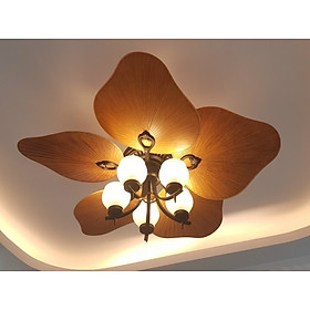 Mua Quạt trần cánh lá lõi đồng 100%  Quạt mát trang trí Khách sạn  nhà hàng  quán cafe  phòng khách  hàng chính hãng