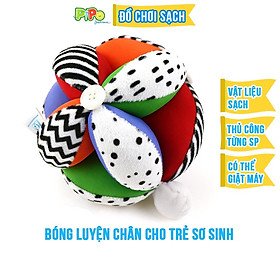 Bóng múi luyện chân PiPoVietnam Montessori Colorful an toàn cho bé