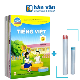 Kèm – Bộ sách giáo khoa lớp 3 – CTST – Bài Học + Bao Sách + Bao Tập