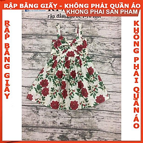 Rập giấy A0 đầm bé gái mã R171 (BẢN VẼ)