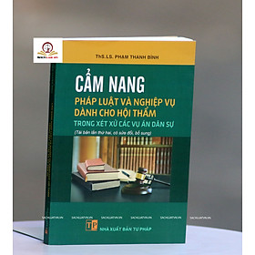 Hình ảnh Cẩm nang pháp luật và nghiệp vụ dành cho Hội thẩm trong xét xử các vụ án dân sự