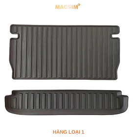 Thảm sd3 Combo lót cốp & bảo vệ lưng ghế Vinfast VF3 Nhãn hiệu Macsim
