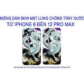 Mua Miếng Dán Skin mặt lưng dành cho iphone 6 đến 12 pro max chống trầy xước  hình ảnh 3D