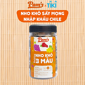 Nho Khô Sấy Mọng Không Đường Pams 200g hũ - Hàng Nhập Khẩu Chile