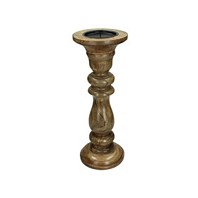Mua Chân nến Wood Brown nhập khẩu chính hãng KERSTEN Hà Lan 13.5x13.5x37.5cm XET-2991
