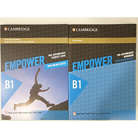 Combo 2 cuốn: Empower B1 Pre-Intermediate Student's Book with Online Access + Empower B1 Pre-Intermediate Workbook with Online Access