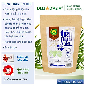 TRÀ THANH NHIỆT - Delta D'Asia Giải độc, mát gan, thanh lọc cơ thể (25 - 50 túi x 1,5 g)