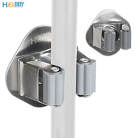 Mua Combo 2 móc treo cán chổi dán tường inox 304 Hobby home decor CV3