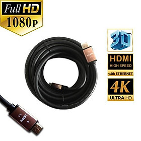 Cáp HDMI 2.0 4K Dây Tròn 10m - hỗ trợ tín hiệu 3D, full HD