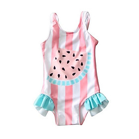  Đồ bơi bé gái liền mảnh Surf hồng