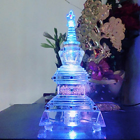 Mua Tháp xá lợi có đèn 15x29cm