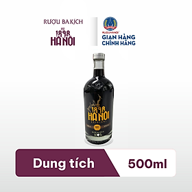 Rượu Ba kích 1898 nồng độ 33% đóng chai thuỷ tinh 500ml không kèm hộp - HALICO