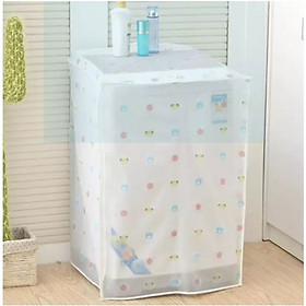 Mua Áo Trùm Máy Giặt Nhựa Dẻo PVC Chống Thấm Dai Khó Rách ( cửa trước)