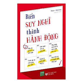 [Download Sách] Biến Suy Nghĩ Thành Hành Động