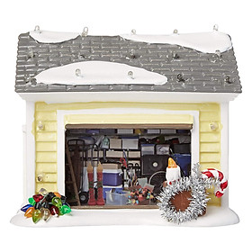 Christmas Snow Village Building Ornaments LED for Home Holiday