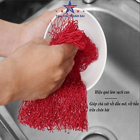 Mua Rẻ rửa bát rửa chén lưới loại dày