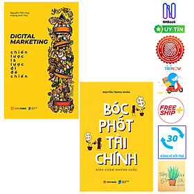 Download sách Combo Digital Marketing - Chiến Lược Là Lược Đi Để Chiến và Bóc Phốt Tài Chính - Giàu Chậm Nhưng Chắc ( Tặng Kèm Sổ Tay Xương Rồng)