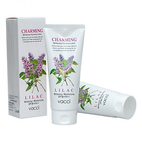Sữa dưỡng thể cấp ẩm trắng da hương nước hoa Vacci Whitening Lotion - LILAC (TỬ ĐINH HƯƠNG)