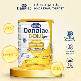 Sữa Bột Danalac Gold Pro+ Số 2 Cho Bé 6- 12 Tháng Tiêu Chuẩn Organic EU