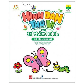 Hình Dán Thú Vị - Rèn Trí Thông Minh - Khả Năng Quan Sát