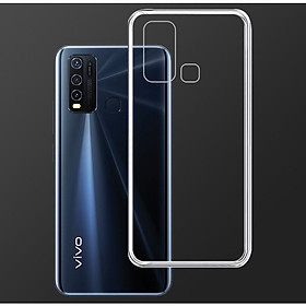 Ốp Lưng Điện Thoại Vivo Y50 - 01297 - Ốp dẻo trong - Hàng Chính Hãng