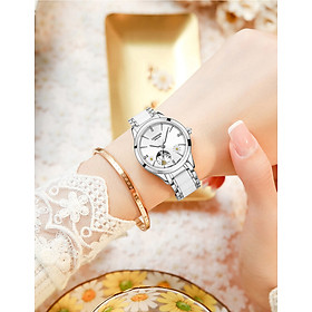 Đồng hồ nữ chính hãng LEONIDAS LD80172-2 Kính sapphire ,chống xước ,Chống nước 50m ,Bh 24 tháng,Máy cơ (Automatic)