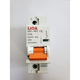 Cầu dao lioa tự động - cầu dao quá tải - aptomat mcb 1 cực dòng cắt 4.5ka