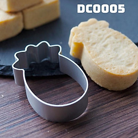 Mua Khuôn Nhấn Bánh Dứa Đài Loan Bánh Quy Cookies Hình Quả Dứa Bằng Nhôm Cao Cấp - DC0005
