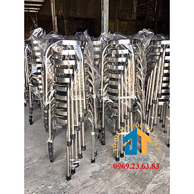 Mua Ghế đẩu inox chân cao BẢO AN loại tốt