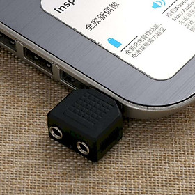 Đầu chia Jack tai nghe, loa chuẩn 3.5 từ 1 ra 2 - Đầu chia âm thanh 1 ra 2 - Hàng chính hãng