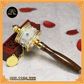 Mua Kinh luân cầm tay Om Mani Padme Hum -bánh xe kinh luân cầu nguyện