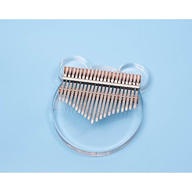 Mua Đàn Kalimba Pha Lê 21 Phím Mặt Gấu - Full Phụ Kiện