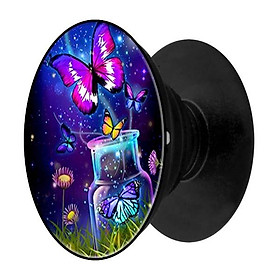 Mua Popsocket in hình dành cho điện thoại mẫu Bướm Đêm Hồng Xanh