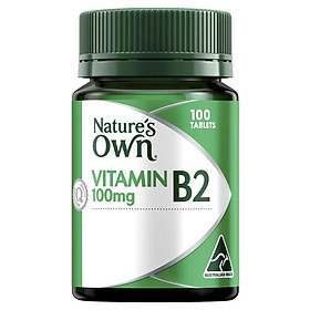 Nature's Own Vitamin B2 100mg 100 Tablets