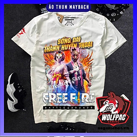 Áo Thun Free Fire - Áo FF TVC Mùa 1 Hoa Anh Đào