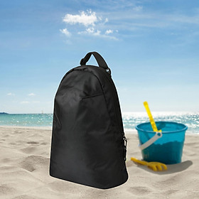 Swimming Bag Zipper Closure Equipment Storage Bag Water Resistant Durable Nylon Swimming Pool Handbags Beach Tote Bag for Travel Outdoor