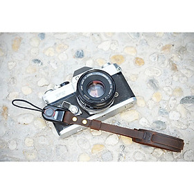 Mua Dây Đeo Tay - Handstrap Máy Ảnh Da Bò Handmade Móc Loại 2 TA5032