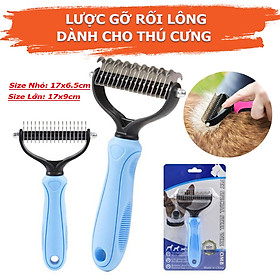 Lược Gỡ Lông Rối Lông Rụng Lông Chết Cho Chó Mèo - YonaPetshop - Lớn