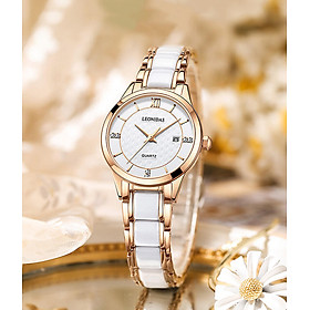 Đồng hồ nữ chính hãng LEONIDAS LD80126-1 Kính sapphire ,chống xước ,Chống nước 30m ,Bh 24 tháng,Máy điện tử(Pin)