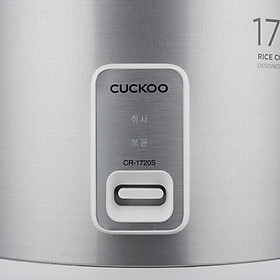 Nồi cơm điện Cuckoo 3 lít CR-1720/SIVNCV màu bạc - Hàng chính hãng