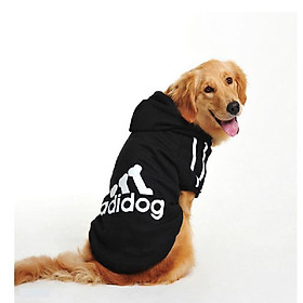 Áo nỉ ADIDOG dành cho chó lớn, Áo hoodie siêu ấm phù hợp cho chó trên 10kg