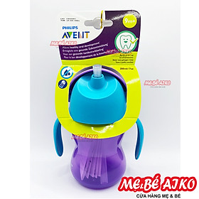 Bình tập uống bằng nhựa có ống hút Philips Avent (200ml/7oz) cho bé từ 9 tháng tuổi 796/00