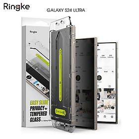 Mua  Combo 2  Dán cường lực chống nhìn trộm dành cho Samsung Galaxy S24/S24 Plus RINGKE Easy Slide Privacy Tempered Glass - Hàng Chính Hãng