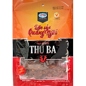 Khô Bò Thu Ba Quảng Ngãi 100 gr dạng miếng