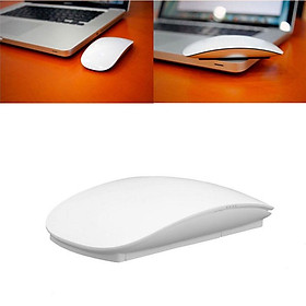 Quang Không Dây Đa Năng Magic Mouse 2.4 Ghz Chuột Dành Cho Windows Mac OS Trắng