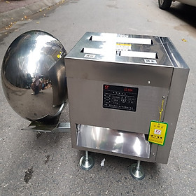Máy sản xuất viên bánh nhãn, viên nghệ mật ong, viên thuốc hoàn tròn 10, 12mm tùy khách hàng chọn