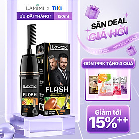 Gel Lược Nhuộm Phủ Bạc Argan Oil & Olive Oil Flash