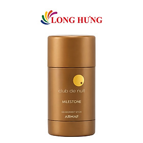 Sáp khử mùi nước hoa Armaf Club de Nuit (75g) - Hàng chính hãng