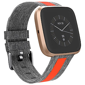 Canvas Watch Strap for Fitbit Versa 2/versa/versa lite